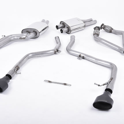 Milltek Sport - Cat Back Exhaust (Multiple Options) Audi S4 B8 3.0 V6 - Car Enhancements UK