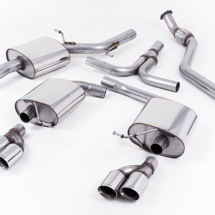 Milltek Sport - Cat Back Exhaust (Multiple Options) Audi A5 B8 (8T) Cabriolet & Coupe - Car Enhancements UK