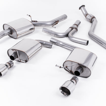 Milltek Sport - Cat Back Exhaust (Multiple Options) Audi A5 B8 (8T) Cabriolet & Coupe - Car Enhancements UK