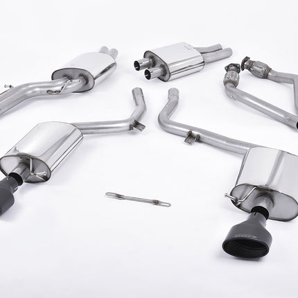 Milltek Sport - Cat Back Exhaust (Multiple Options) Audi S4 B8 3.0 V6 - Car Enhancements UK