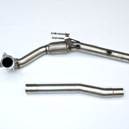 Milltek Sport - Downpipe with Decat or Sports Cat (Multiple Options) VW Golf MK6 GTI - Car Enhancements UK