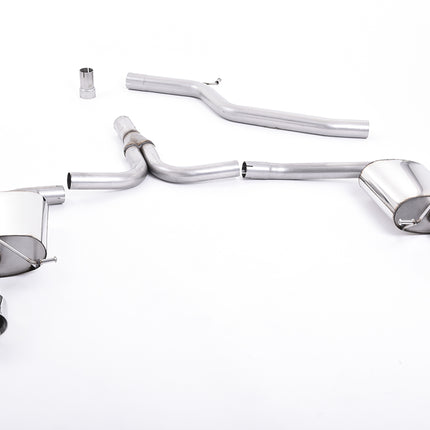 Milltek Sport - Cat Back Exhaust (Multiple Options) Audi A4 B8 & A5 B8 (8T) - Car Enhancements UK