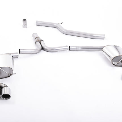 Milltek Sport - Cat Back Exhaust (Multiple Options) Audi A4 B8 & A5 B8 (8T) - Car Enhancements UK