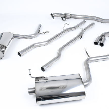 Milltek Sport - Cat Back Exhaust (Multiple Options) - Audi A4 B6 Quattro 1.8T (saloon / avant 5 speed) - Car Enhancements UK