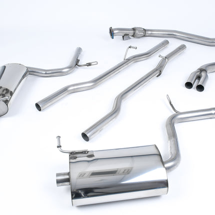 MIlltek Sport - Cat Back Exhaust (Multiple Options) Audi A4 B7 2.0TFSi Quattro & DTM - Car Enhancements UK