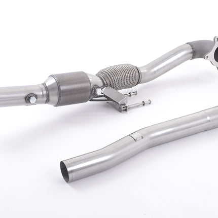 Milltek Sport - Downpipe with Decat or Sports Cat (Multiple Options) VW Golf MK6 GTI Edition35 - Car Enhancements UK