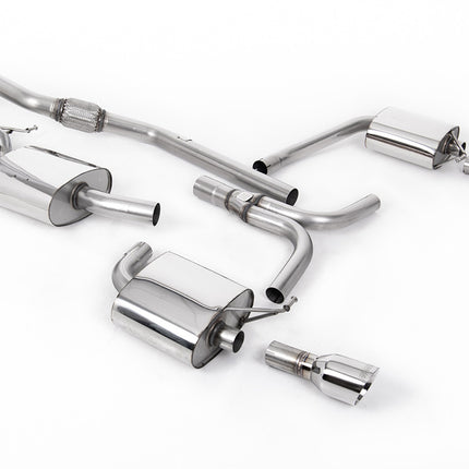 Milltek Sport - Cat Back Exhaust (Multiple Options) Audi A5 B8 (8T) Multitronic / S Tronic Sportback - Car Enhancements UK