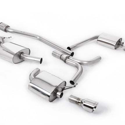 Milltek Sport - Cat Back Exhaust (Multiple Options) Audi A5 B8 (8T) Sportback 2.0 TFSI - Car Enhancements UK