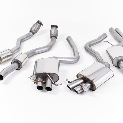 Milltek Sport - Cat Back Exhaust (Multiple Options) Audi RS4 B8 Avant - Car Enhancements UK