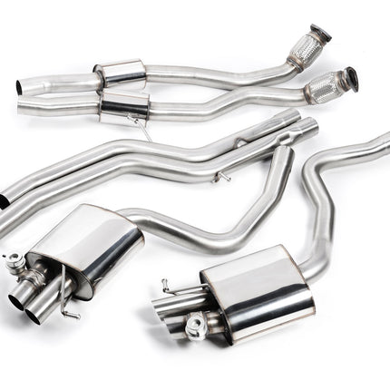 Milltek Sport - Cat Back Exhaust (Multiple Options) Audi RS4 B8 Avant - Car Enhancements UK