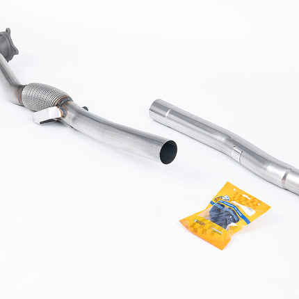 Milltek Sport - Downpipe with Decat or sports cat - Audi TT MK2 2.0 TFSi - Car Enhancements UK