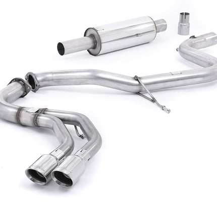 Milltek Sport - Cat Back Exhaust - Audi A3 8V 2.0TDI (Multiple Options) - Car Enhancements UK