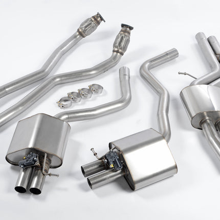 Milltek Sport - Cat Back Exhaust (Multiple Options) Audi RS7 C7 (Inc Performance Edition) - Car Enhancements UK