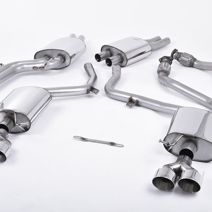 Milltek Sport - Cat Back Exhaust (Multiple Options) Audi S4 B8.5 3.0 V6 - Car Enhancements UK