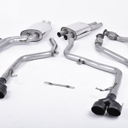 Milltek Sport - Cat Back Exhaust (Multiple Options) Audi S4 B8.5 3.0 V6 - Car Enhancements UK