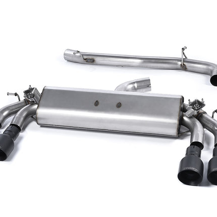 Milltek Sport - GPF Back Exhaust (Multiple Options) - Audi S3 8V / 8V2 (WITH GPF) 3 DOOR MODEL - Car Enhancements UK