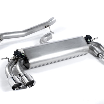 Milltek Sport - GPF Back Exhaust (Multiple Options) - Audi S3 8V / 8V2 (WITH GPF) 3 DOOR MODEL - Car Enhancements UK