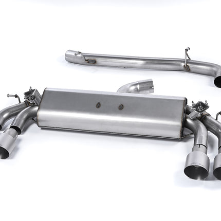 Milltek Sport - GPF Back Exhaust (Multiple Options) - Audi S3 8V / 8V2 (WITH GPF) 3 DOOR MODEL - Car Enhancements UK