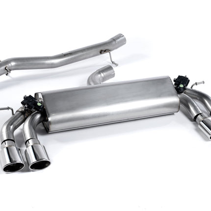 Milltek Sport - GPF Back Exhaust (Multiple Options) - Audi S3 8V / 8V2 (WITH GPF) 3 DOOR MODEL - Car Enhancements UK