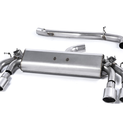 Milltek Sport - GPF Back Exhaust (Multiple Options) - Audi S3 8V / 8V2 (WITH GPF) SPORTBACK - Car Enhancements UK