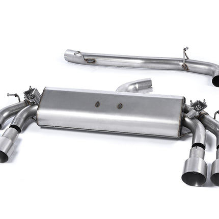 Milltek Sport - GPF Back Exhaust (Multiple Options) - Audi S3 8V / 8V2 (WITH GPF) SPORTBACK - Car Enhancements UK