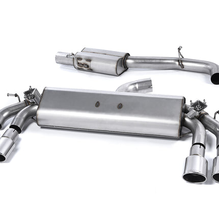 Milltek Sport - Cat Back Exhaust (Multiple Options) - Audi S3 8V / 8V2 (Without GPF) Sportback - Car Enhancements UK