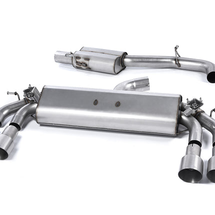 Milltek Sport - Cat Back Exhaust (Multiple Options) - Audi S3 8V / 8V2 (Without GPF) Sportback - Car Enhancements UK