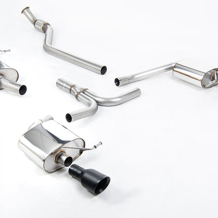 Milltek Sport - Cat Back Exhaust (Multiple Options) Audi A4 B8 2.0TFSI - Car Enhancements UK