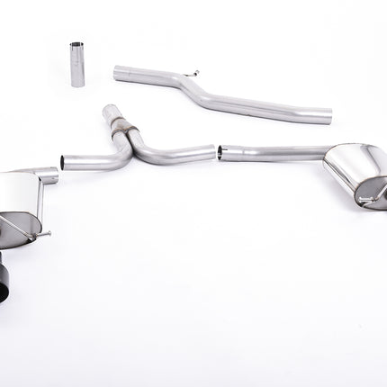 Milltek Sport - Cat Back Exhaust (Multiple Options) Audi A4 B8 3.0TDI Quattro - Car Enhancements UK