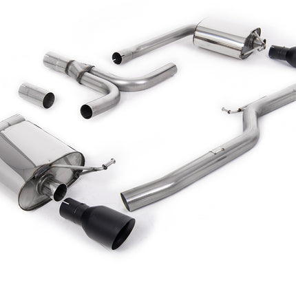 Milltek Sport - Cat Back Exhaust (Multiple Options) Audi A5 B8 (8T) 3.0 TDi (DPF) Coupe & Cabriolet - Car Enhancements UK