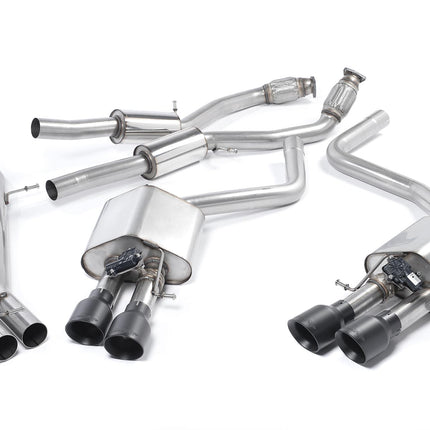 Milltek Sport - Cat Back Exhaust (Multiple Options) Audi S8 D4 - Car Enhancements UK