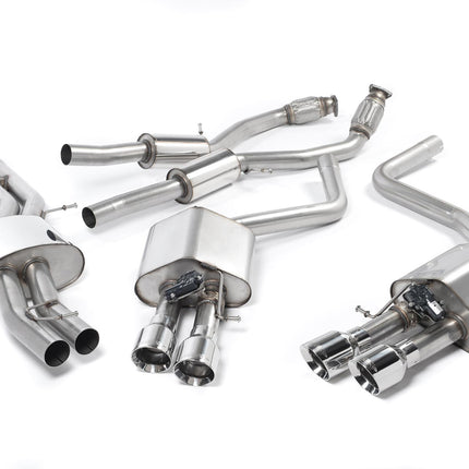 Milltek Sport - Cat Back Exhaust (Multiple Options) Audi S8 D4 - Car Enhancements UK