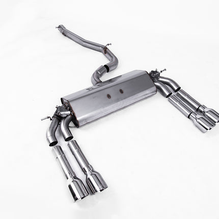 Milltek Sport - Cat Back Exhaust (Multiple Options) - Audi S3 8V / 8V2 (Without GPF) Saloon & Cabrio - Car Enhancements UK