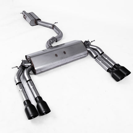 Milltek Sport - Cat Back Exhaust (Multiple Options) - Audi S3 8V / 8V2 (Without GPF) Saloon & Cabrio - Car Enhancements UK