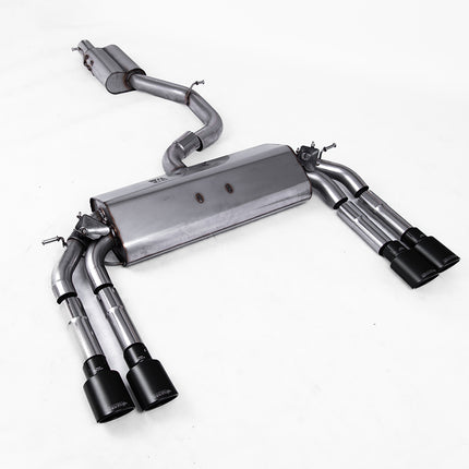 Milltek Sport - Cat Back Exhaust (Multiple Options) - Audi S3 8V / 8V2 (Without GPF) Saloon & Cabrio - Car Enhancements UK