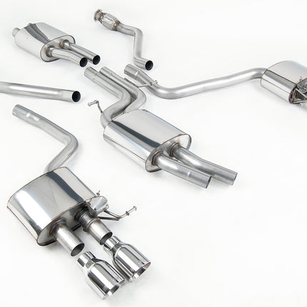 Milltek Sport - Cat Back Exhaust - Audi SQ5 MK1 (8R) 3.0 TFSI Supercharged - Car Enhancements UK