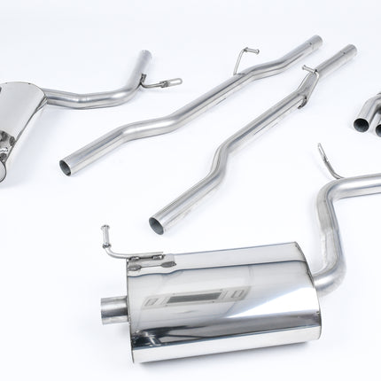 MIlltek Sport - Cat Back Exhaust (Multiple Options) Audi A4 B7 2.0TFSi Quattro & DTM - Car Enhancements UK