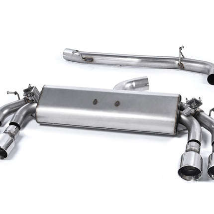 Milltek Sport - Cat Back Exhaust (Multiple Options) - Audi S3 8V / 8V2 (Without GPF) Sportback - Car Enhancements UK