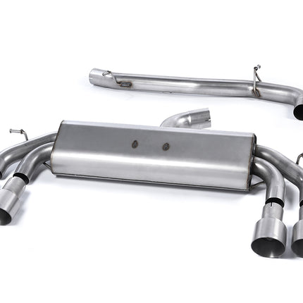 Milltek Sport - Cat Back Exhaust (Multiple Options) - Audi S3 8V / 8V2 (Without GPF) Sportback - Car Enhancements UK