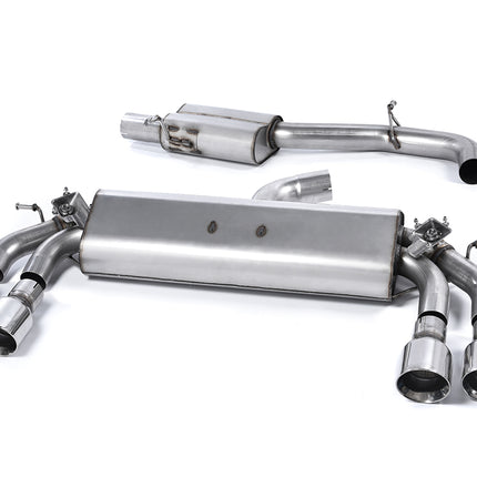 Milltek Sport - Cat Back Exhaust (Multiple Options) - Audi S3 8V / 8V2 (Without GPF) Sportback - Car Enhancements UK