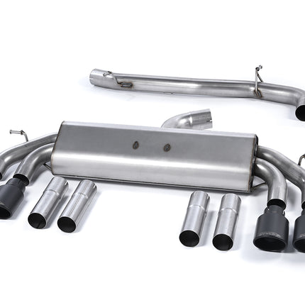 Milltek Sport - Cat Back Exhaust (Multiple Options) - Audi S3 8V / 8V2 (Without GPF) Saloon & Cabrio - Car Enhancements UK