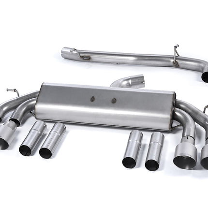 Milltek Sport - Cat Back Exhaust (Multiple Options) - Audi S3 8V / 8V2 (Without GPF) Saloon & Cabrio - Car Enhancements UK