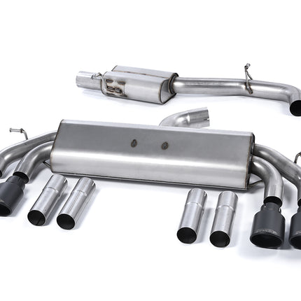 Milltek Sport - Cat Back Exhaust (Multiple Options) - Audi S3 8V / 8V2 (Without GPF) Saloon & Cabrio - Car Enhancements UK