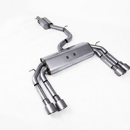 Milltek Sport - Cat Back Exhaust (Multiple Options) - Audi S3 8V / 8V2 (Without GPF) Saloon & Cabrio - Car Enhancements UK