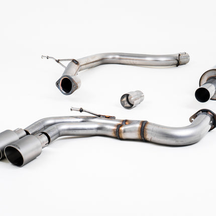 Milltek Sport - Cat Back Exhaust - Audi A3 8V 2.0TDI (Multiple Options) - Car Enhancements UK