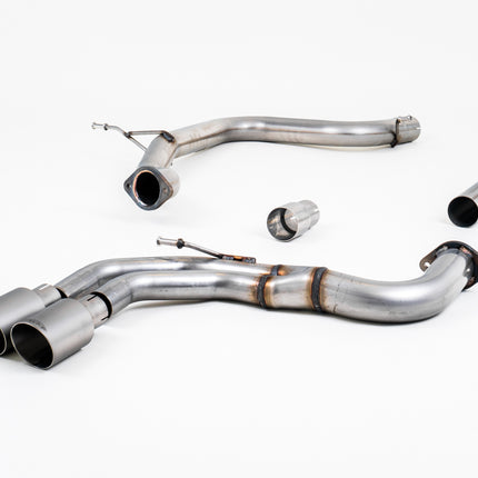 Milltek Sport - Cat Back Exhaust - Audi A3 8V 2.0TDI (Multiple Options) - Car Enhancements UK