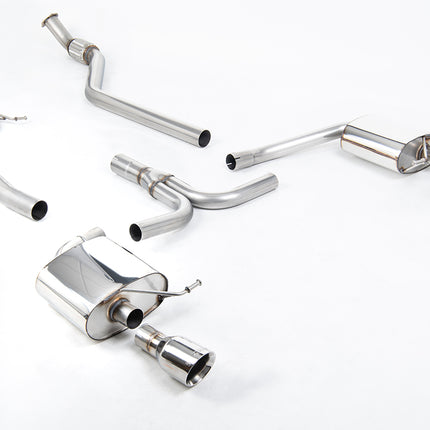 Milltek Sport - Cat Back Exhaust (Multiple Options) Audi A4 B8 2.0TFSI - Car Enhancements UK