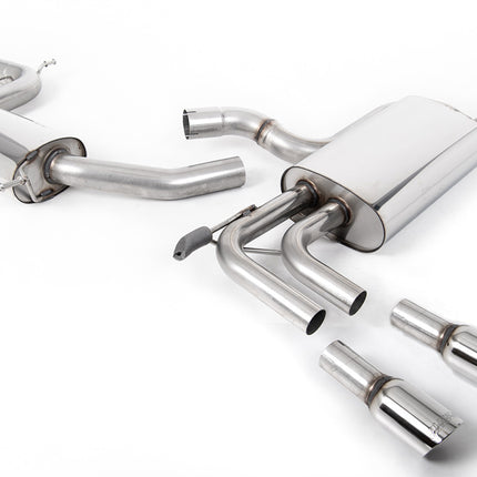 Milltek Sport - Cat Back Exhaust (Multiple Options) - Audi A3 8P 2.0FSI (5 door sportback) - Car Enhancements UK