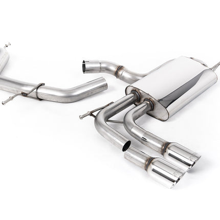 Milltek Sport - Cat Back Exhaust (Multiple Options) - Audi A3 8P 2.0FSI (5 door sportback) - Car Enhancements UK