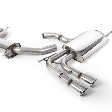 Milltek Sport - Cat Back Exhaust (Multiple Options) - Audi A3 8P 2.0FSI (5 door sportback) - Car Enhancements UK